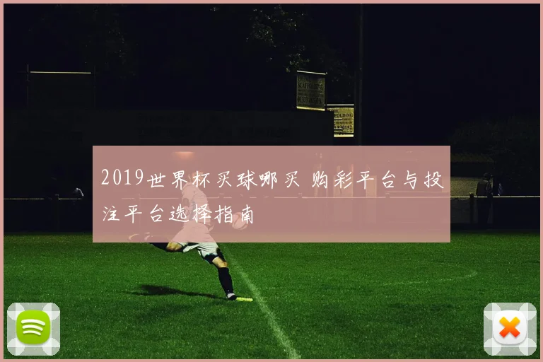 2019世界杯买球哪买 购彩平台与投注平台选择指南